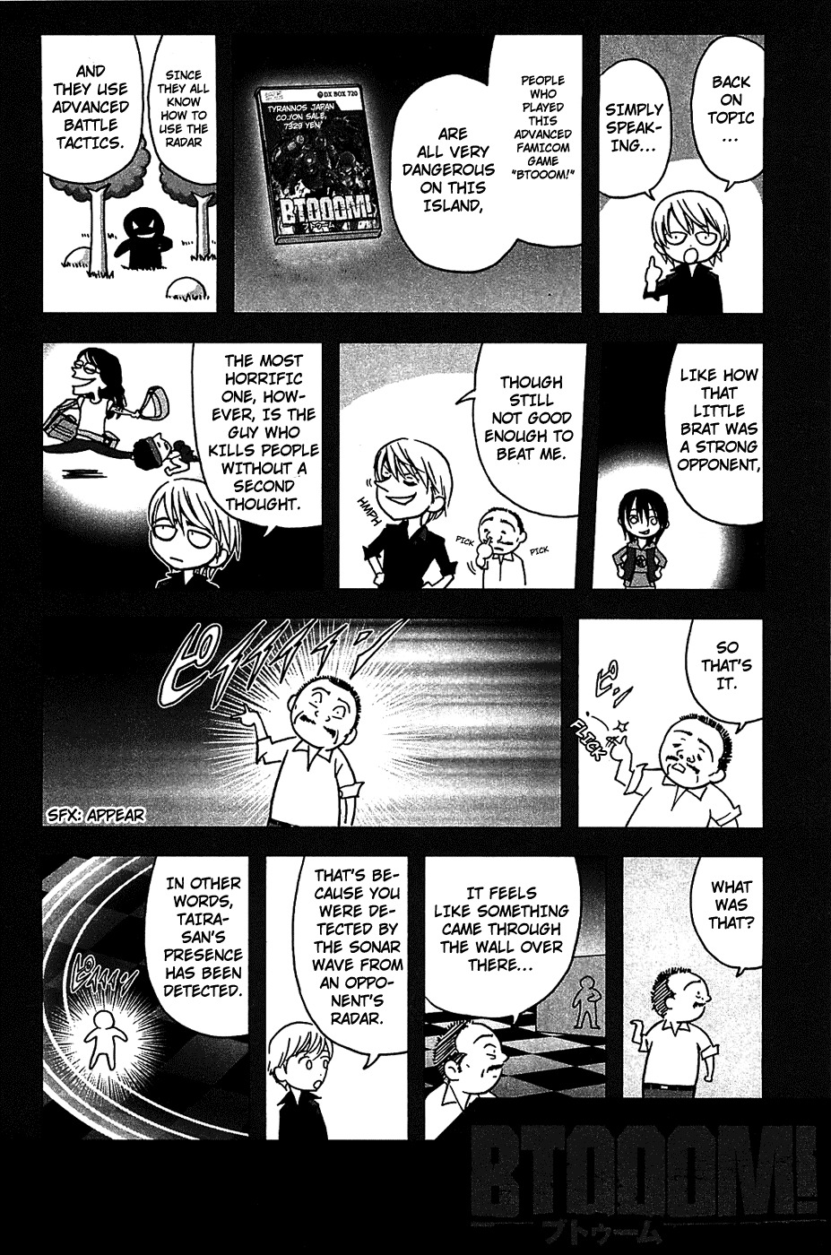 Btooom! Chapter 14 page 27 - Chapter 14: The Bloody High School Girl