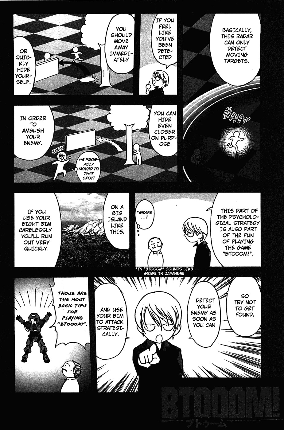 Btooom! Chapter 14 page 29 - Chapter 14: The Bloody High School Girl
