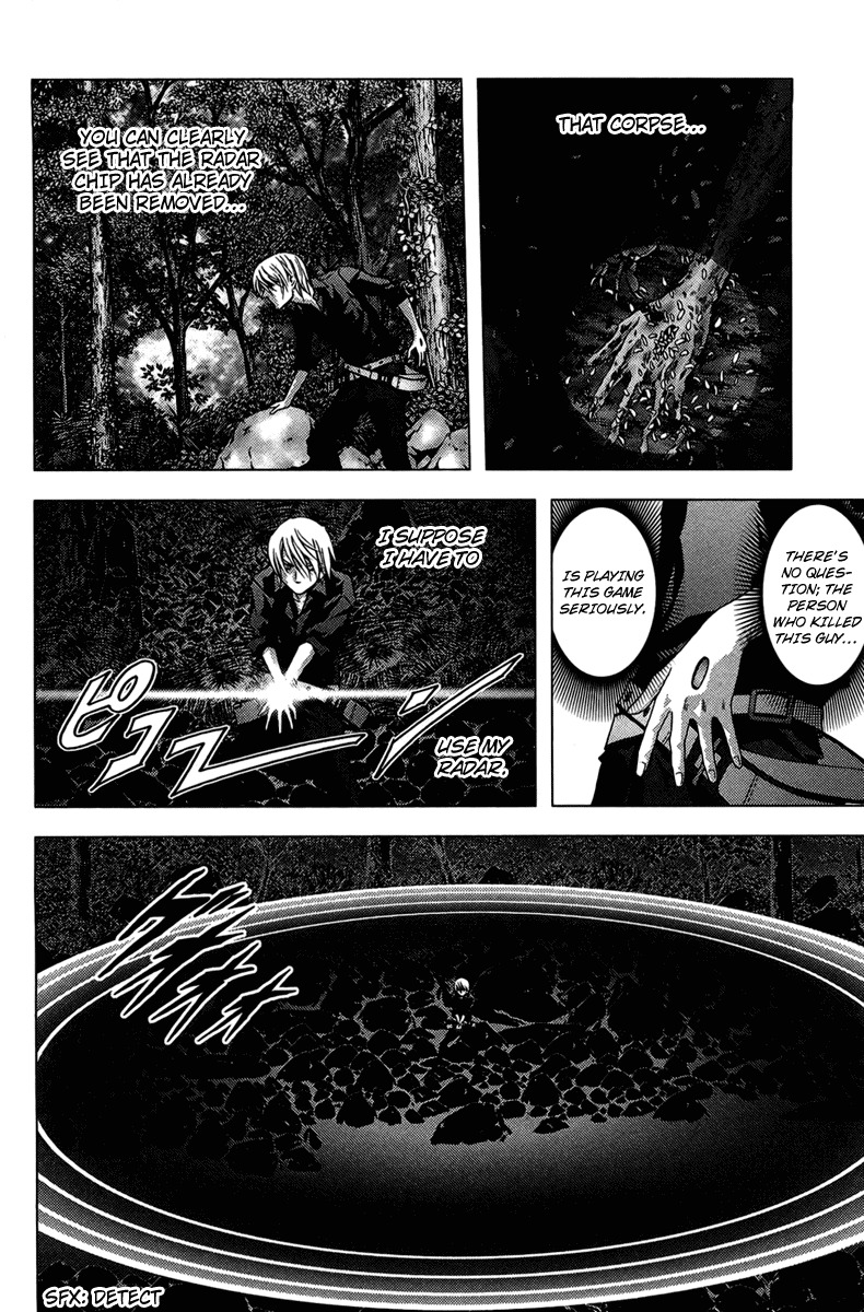 Btooom! Chapter 14 page 9 - Chapter 14: The Bloody High School Girl