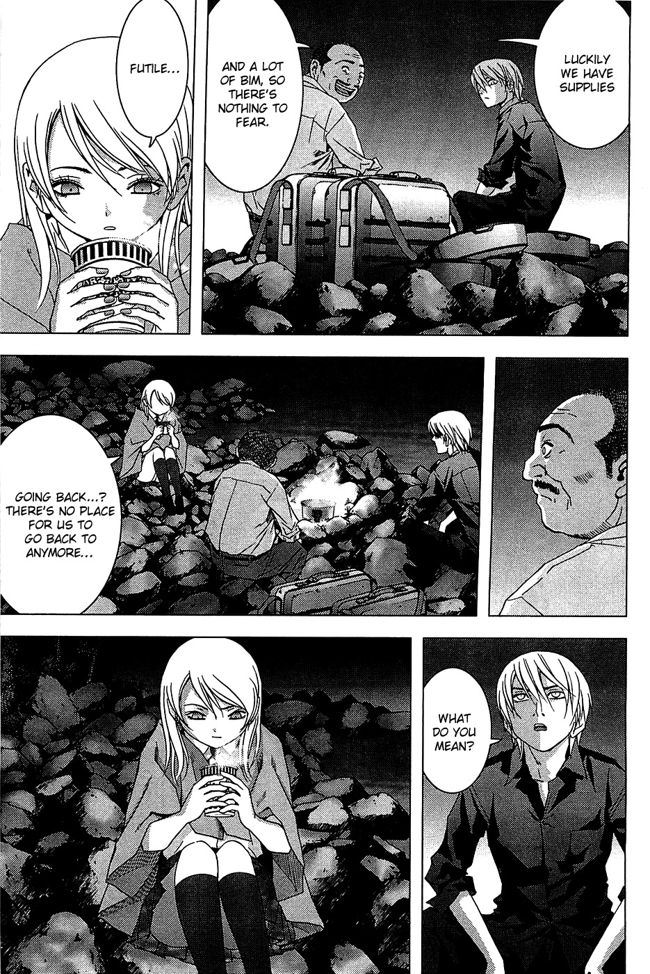 Btooom! Chapter 16 page 22 - Chapter 16: Sweet Trap