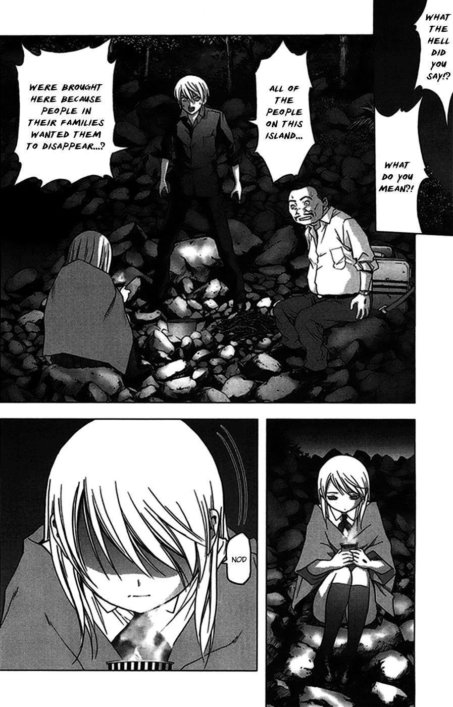 Btooom! Chapter 17 page 3 - Chapter 17: Eyes in the Dark