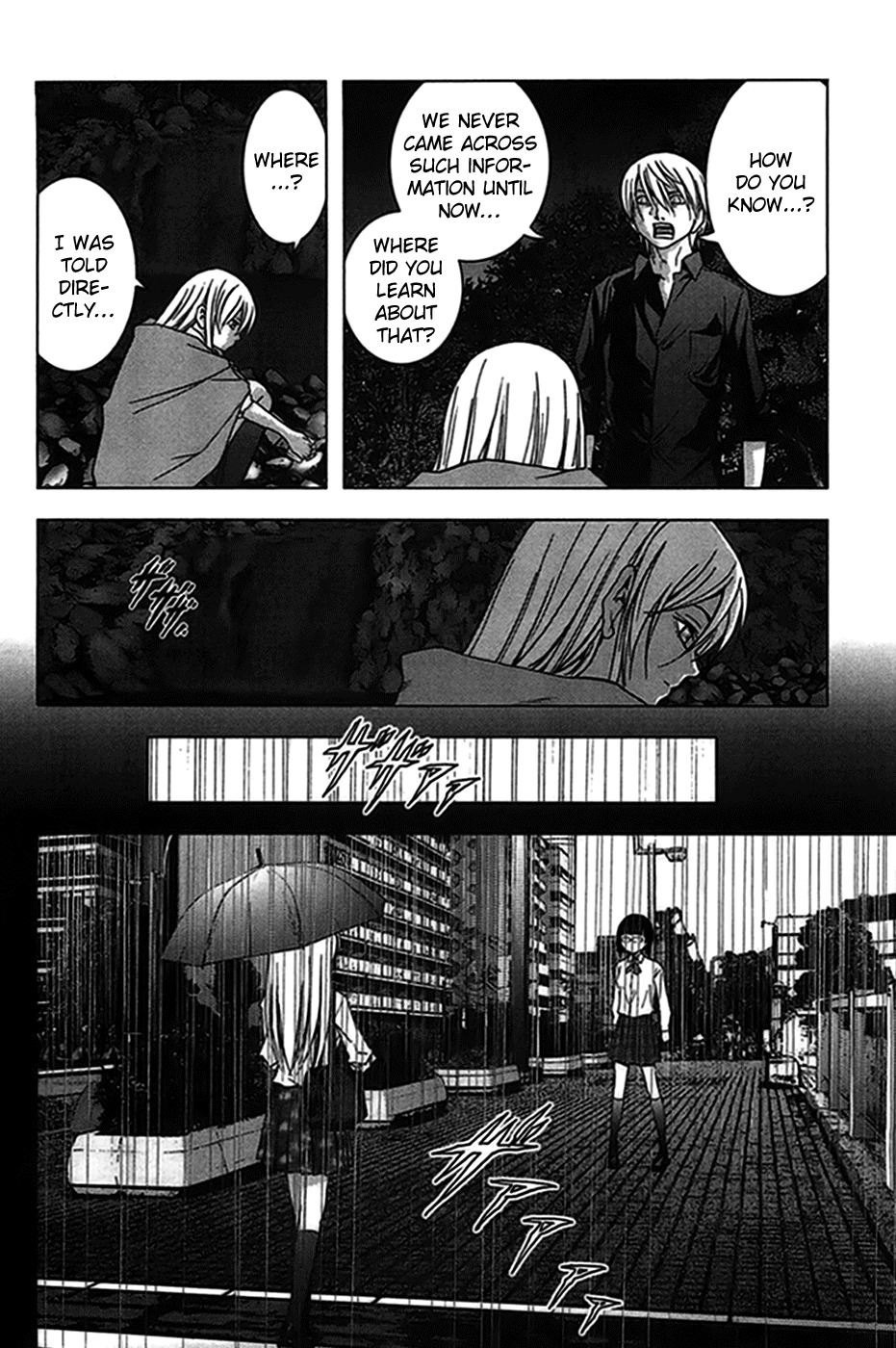 Btooom! Chapter 17 page 5 - Chapter 17: Eyes in the Dark