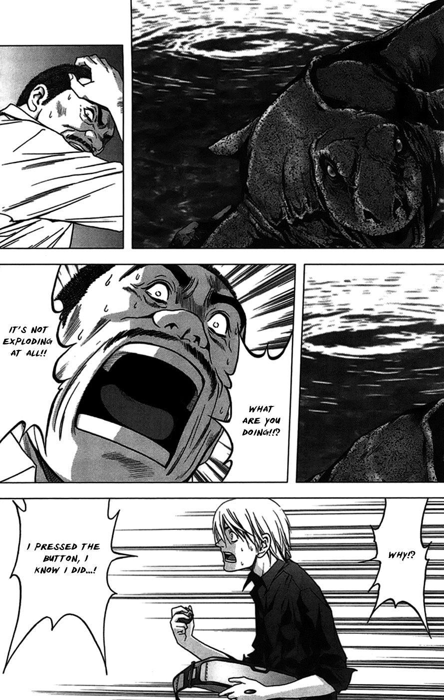 Btooom! Chapter 18 page 17 - Chapter 18: Fierce Attack