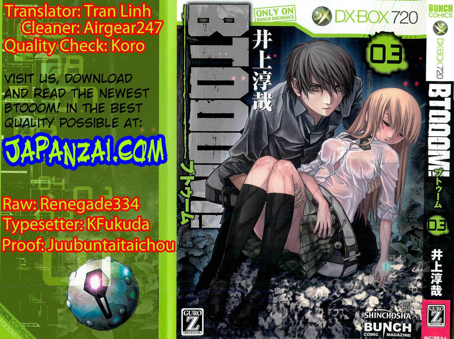 Btooom! Chapter 19 page 1 - Chapter 19: Betrayal