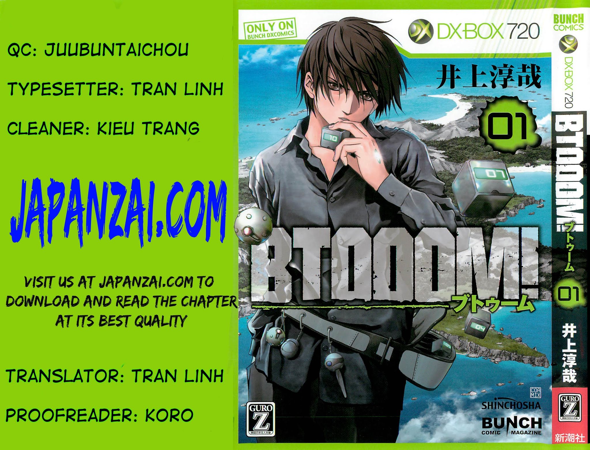 Btooom! Chapter 2 page 1 - Chapter 2: Boundary