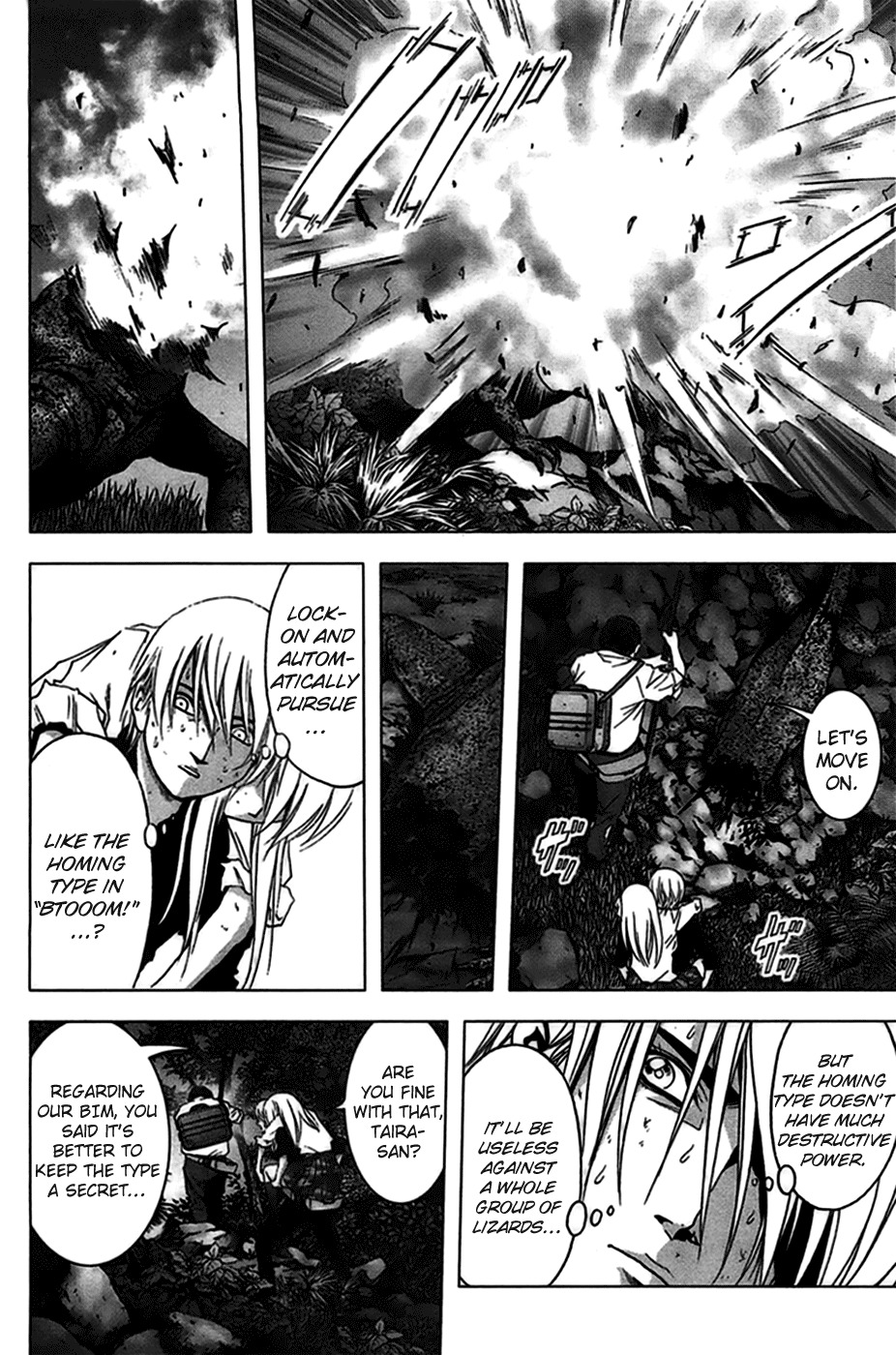 Btooom! Chapter 20 page 5 - Chapter 20: Sacrificial Night