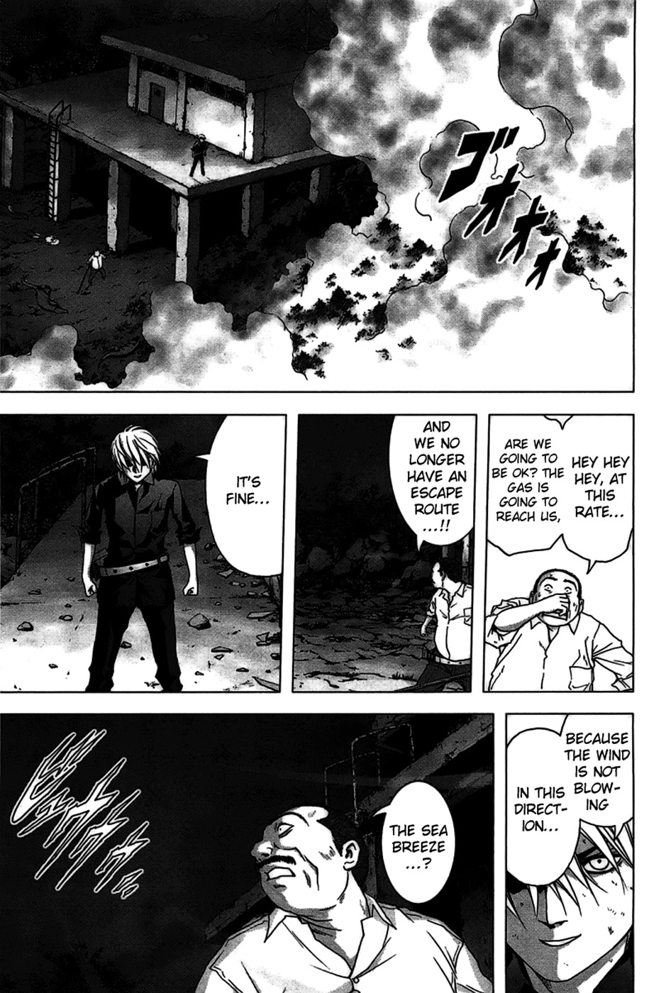 Btooom! Chapter 21 page 12 - Chapter 21: Ocean Breeze