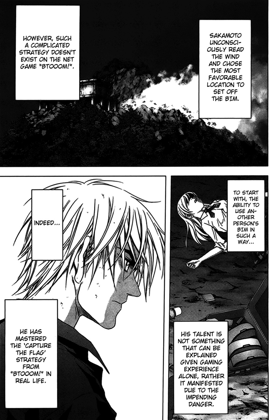 Btooom! Chapter 21 page 15 - Chapter 21: Ocean Breeze