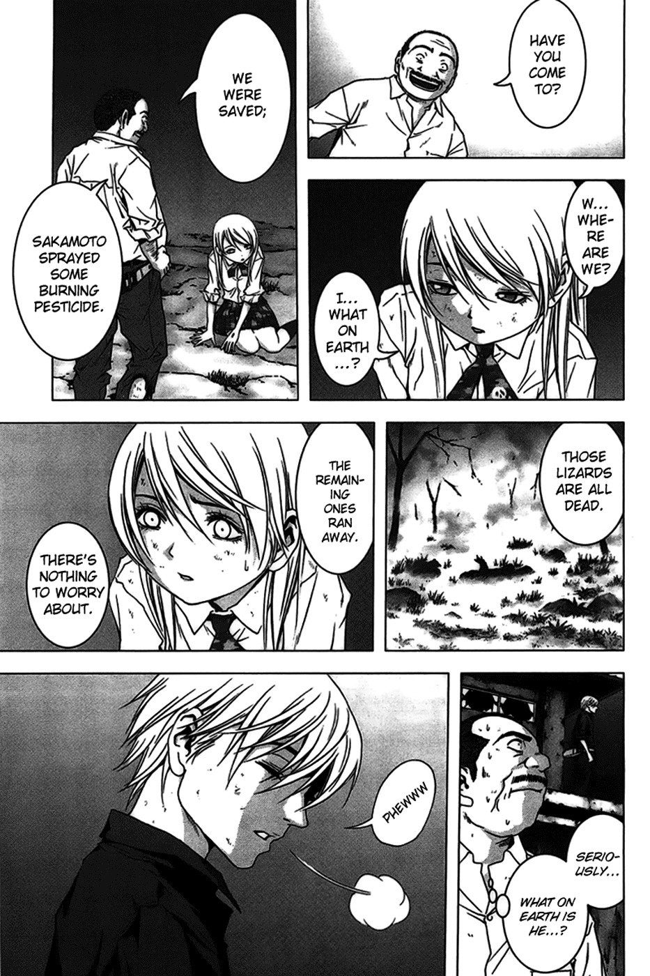 Btooom! Chapter 21 page 17 - Chapter 21: Ocean Breeze