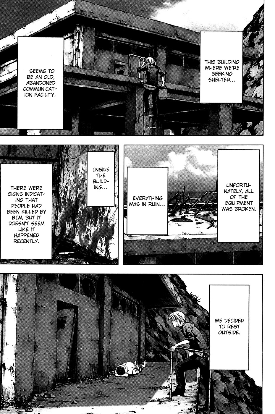 Btooom! Chapter 22 page 10 - Chapter 22: One Line