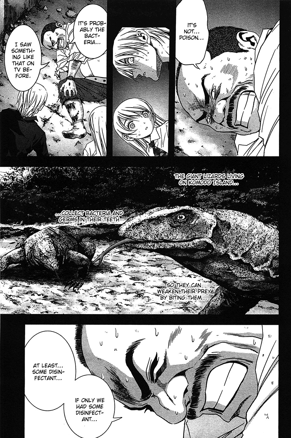 Btooom! Chapter 22 page 14 - Chapter 22: One Line