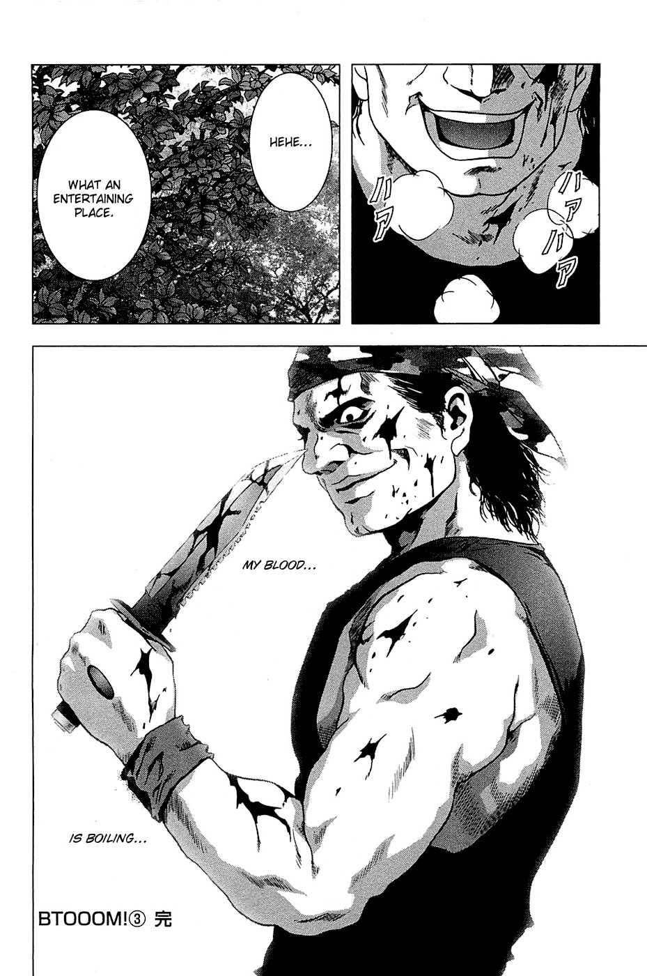 Btooom! Chapter 22 page 27 - Chapter 22: One Line
