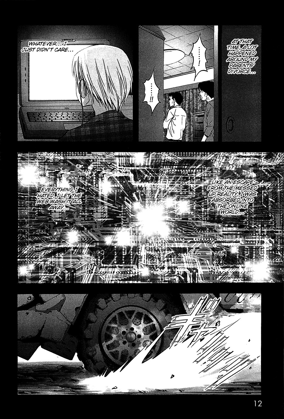 Btooom! Chapter 23 page 15 - Chapter 23: Fading Reality