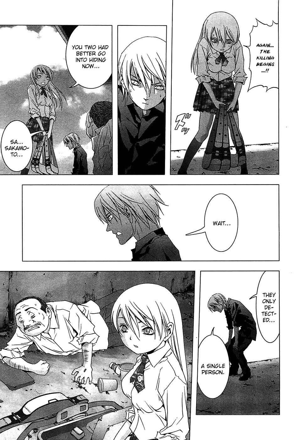 Btooom! Chapter 24 page 14 - Chapter 24: Againts the Rules