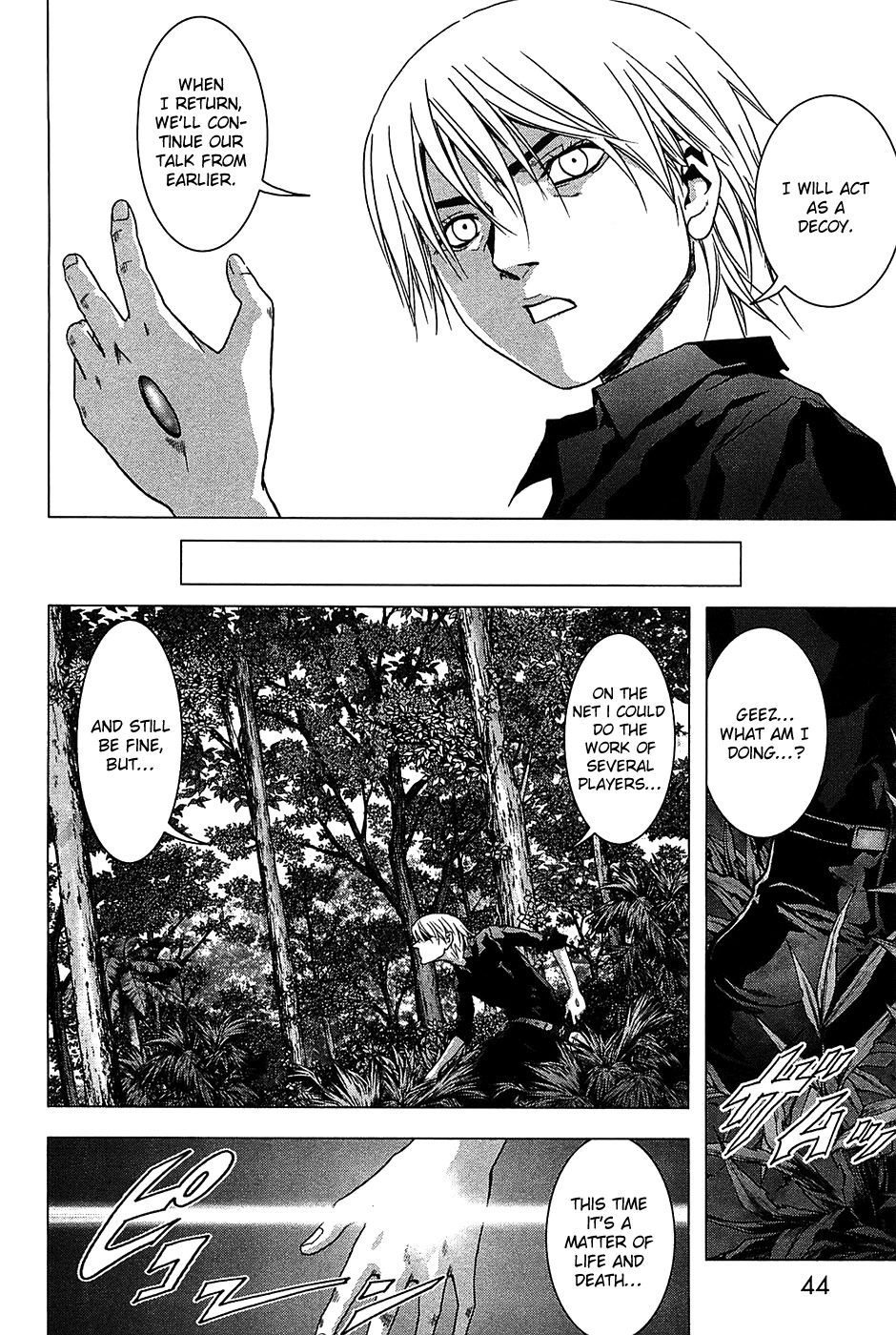 Btooom! Chapter 24 page 15 - Chapter 24: Againts the Rules
