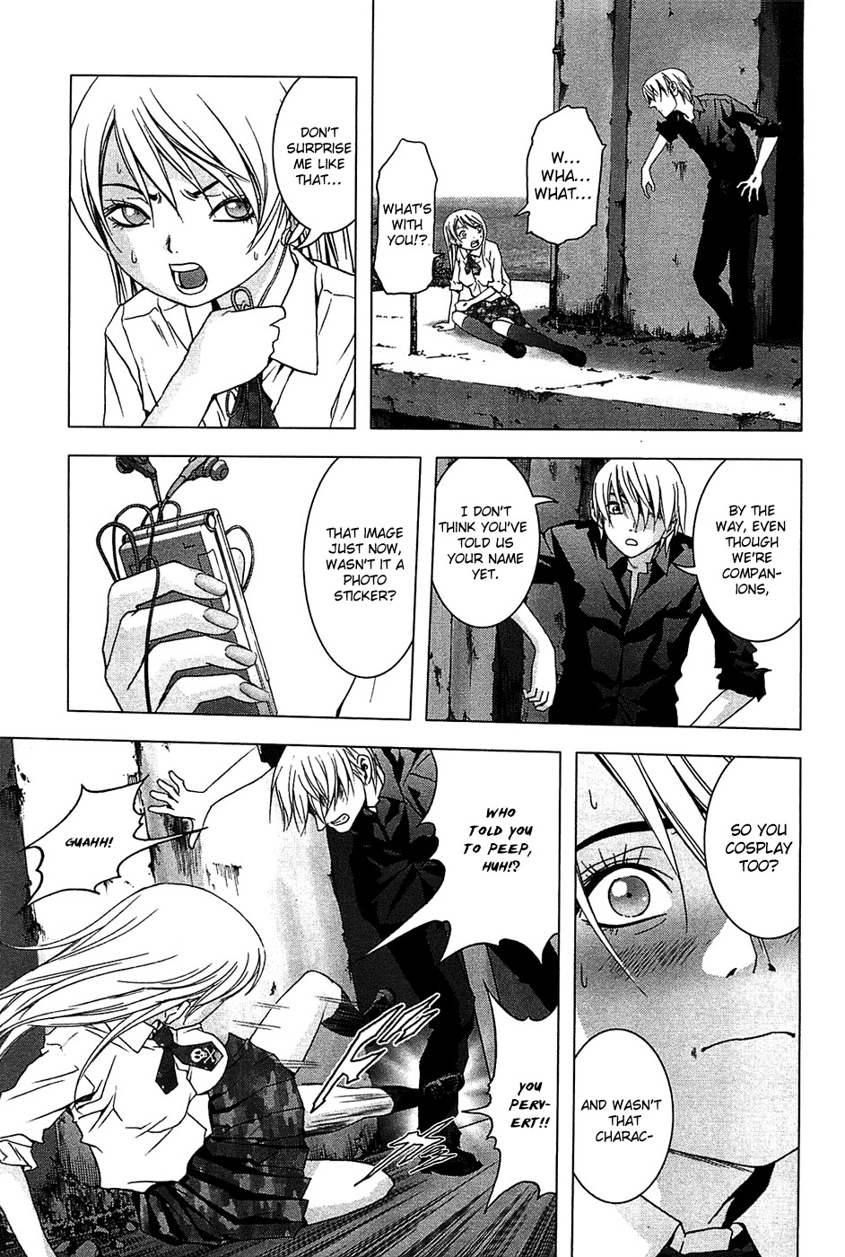 Btooom! Chapter 24 page 4 - Chapter 24: Againts the Rules