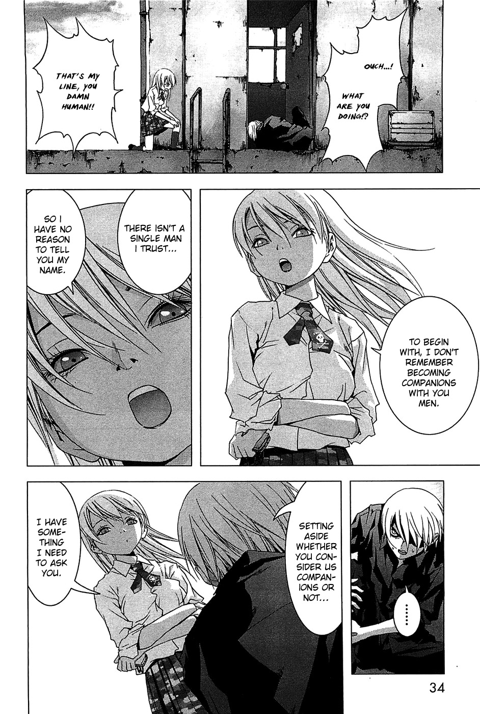 Btooom! Chapter 24 page 5 - Chapter 24: Againts the Rules