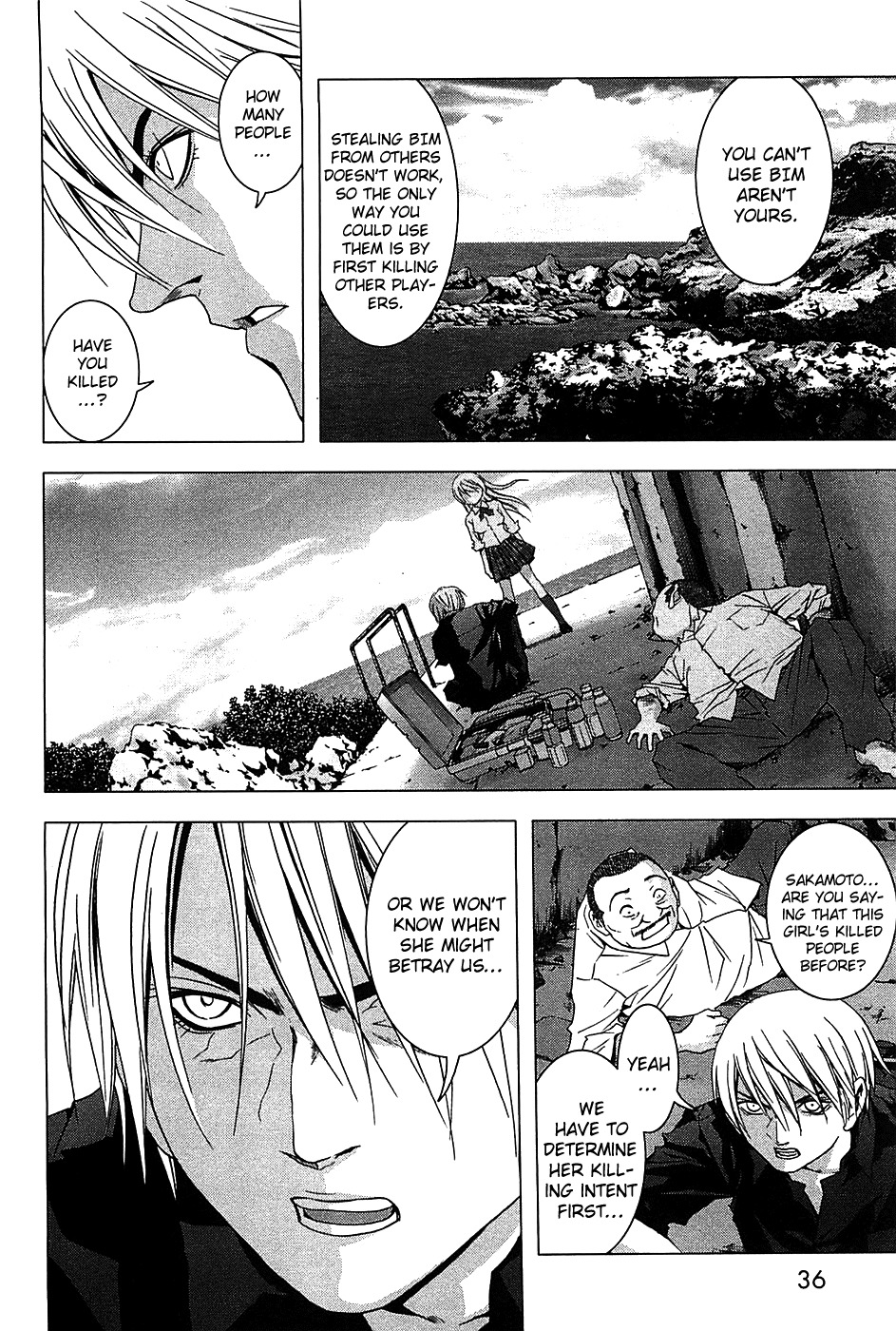 Btooom! Chapter 24 page 7 - Chapter 24: Againts the Rules