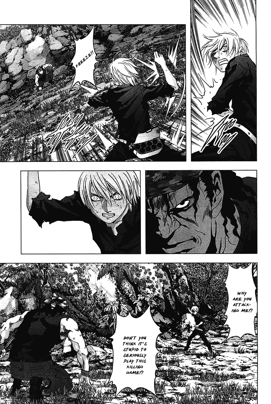 Btooom! Chapter 25 page 10 - Chapter 25: The Hunter