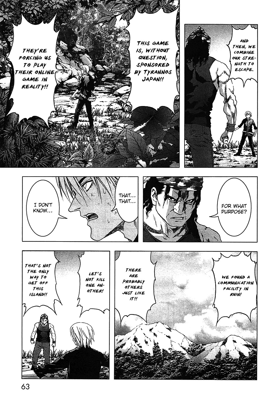 Btooom! Chapter 25 page 12 - Chapter 25: The Hunter