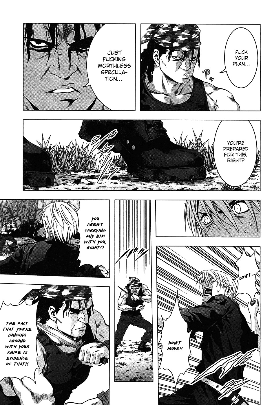 Btooom! Chapter 25 page 14 - Chapter 25: The Hunter