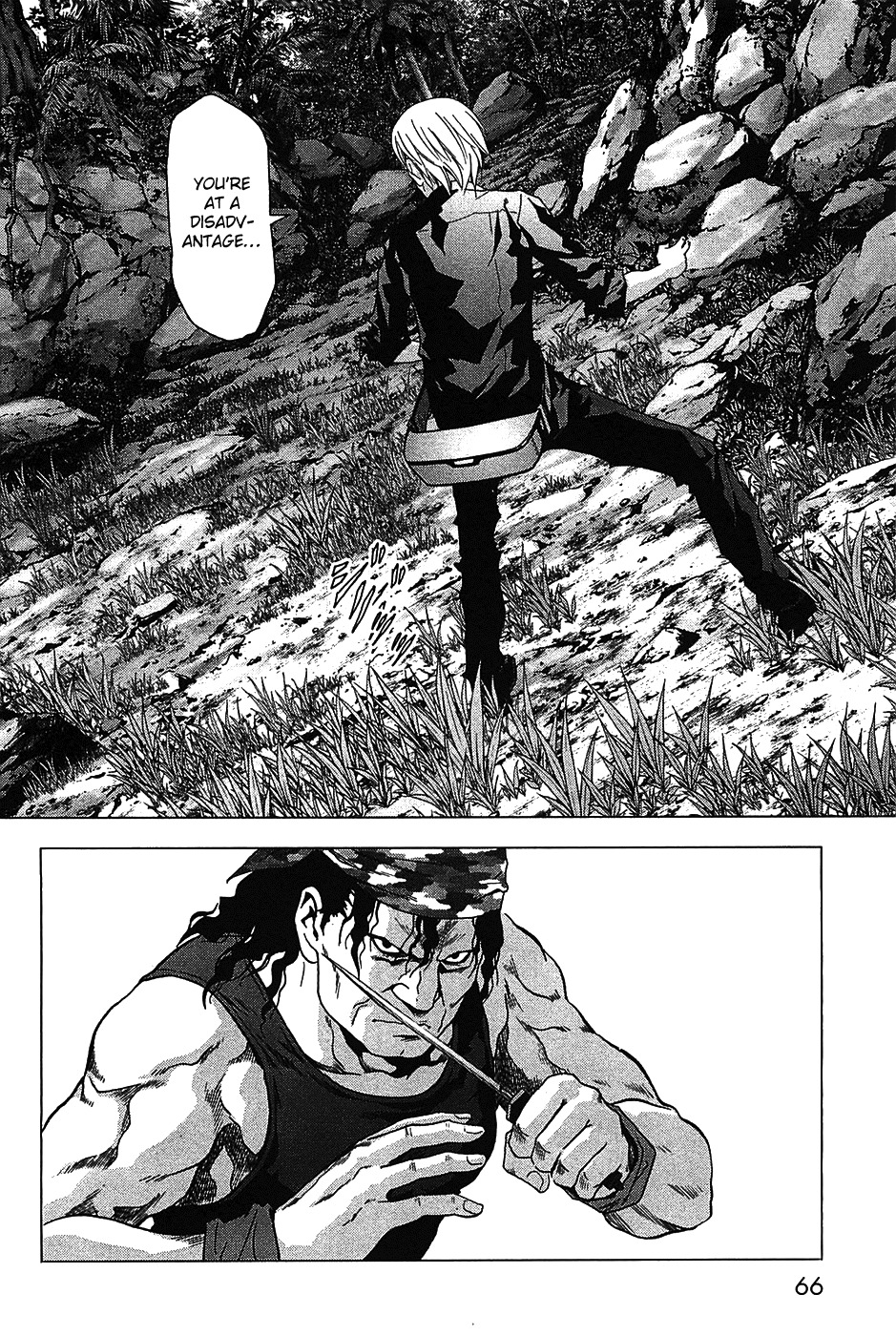 Btooom! Chapter 25 page 15 - Chapter 25: The Hunter