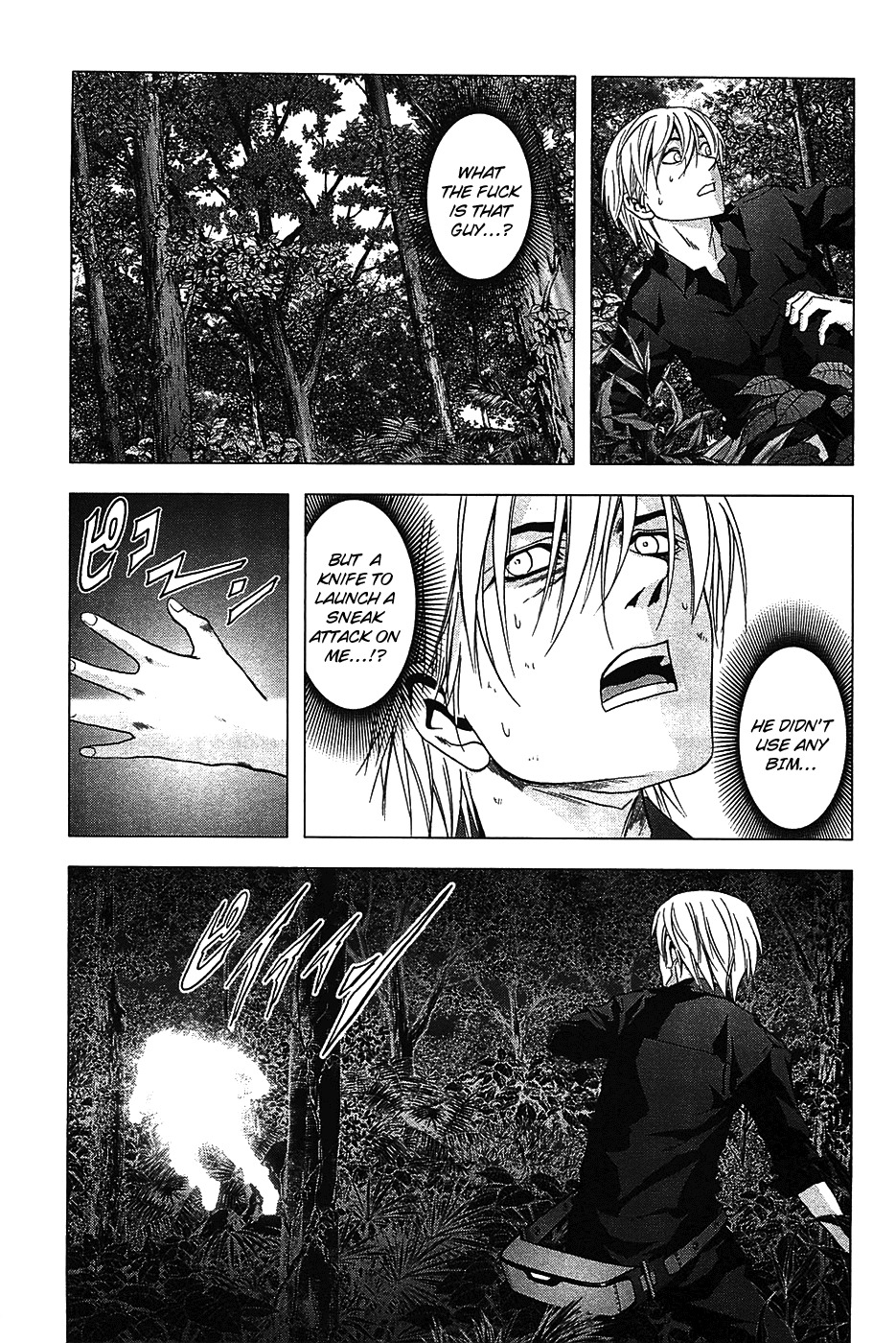 Btooom! Chapter 25 page 4 - Chapter 25: The Hunter