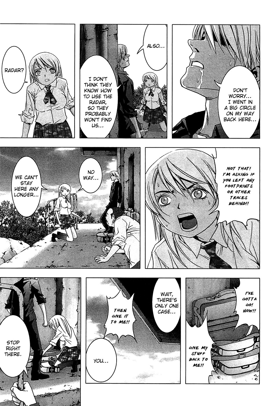 Btooom! Chapter 26 page 4 - Chapter 26: The Hunted