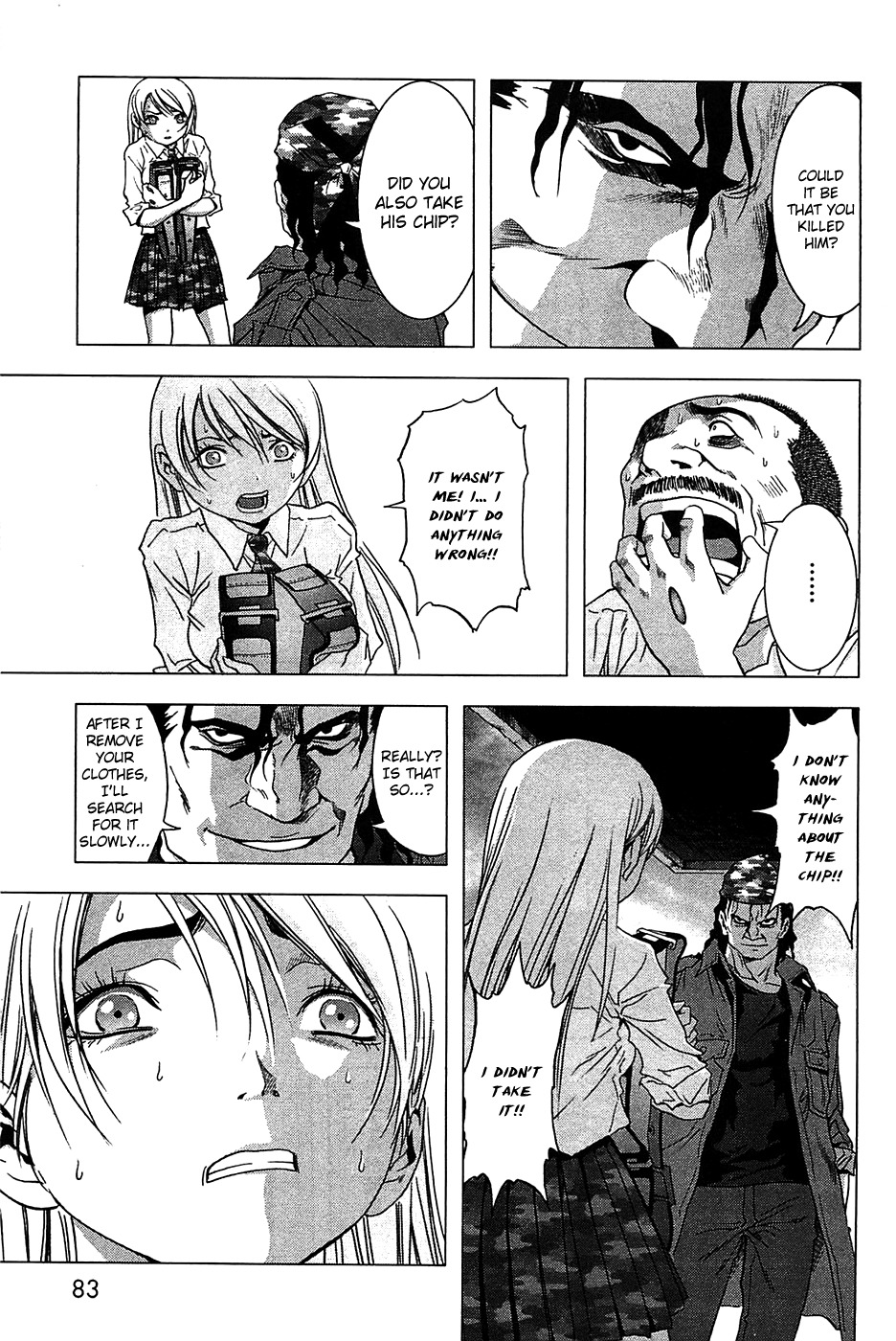 Btooom! Chapter 26 page 8 - Chapter 26: The Hunted