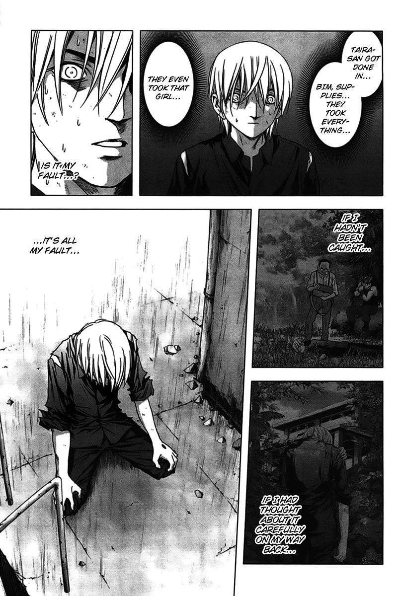 Btooom! Chapter 27 page 10 - Chapter 27: Make-Believe Wife
