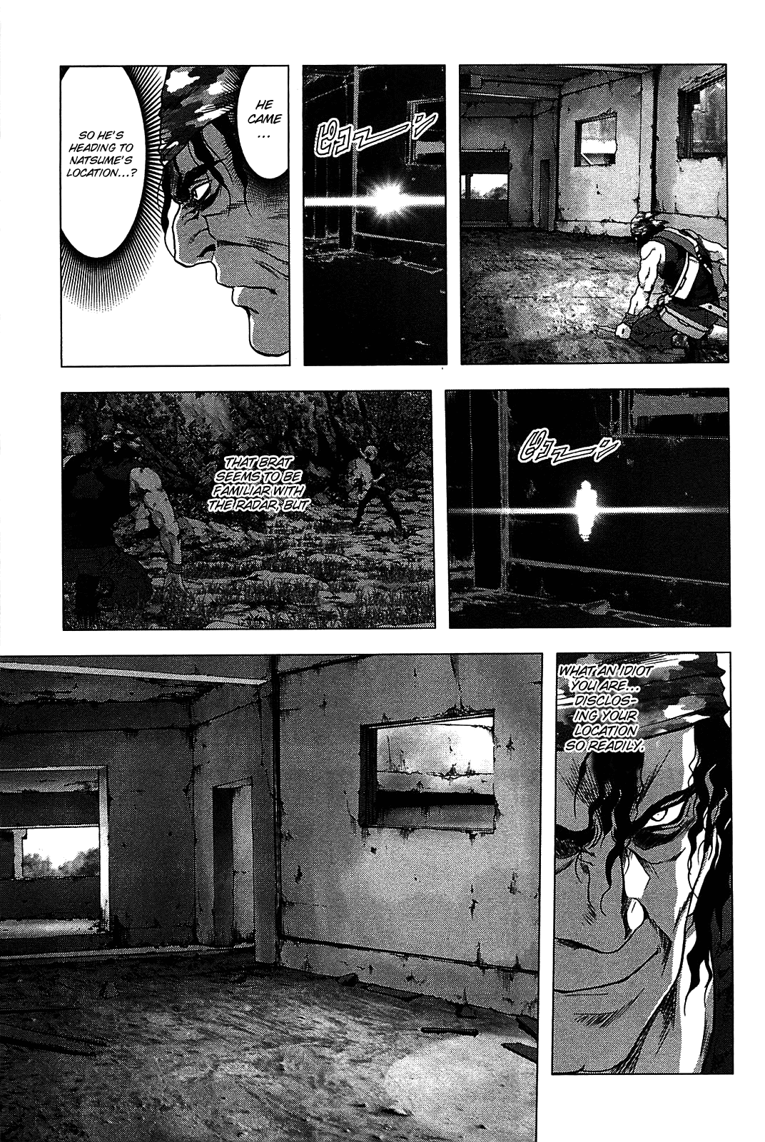 Btooom! Chapter 28 page 10 - Chapter 28: The Extensive Ruins