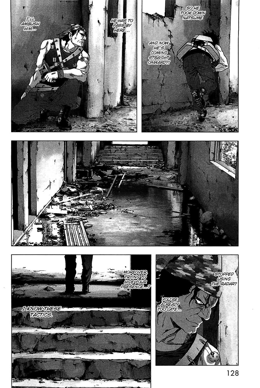 Btooom! Chapter 28 page 13 - Chapter 28: The Extensive Ruins