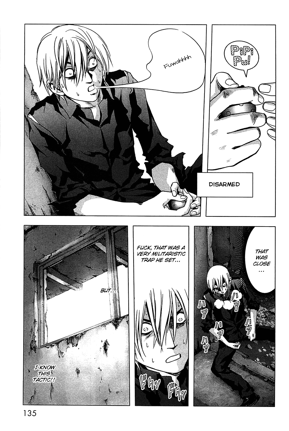 Btooom! Chapter 28 page 20 - Chapter 28: The Extensive Ruins