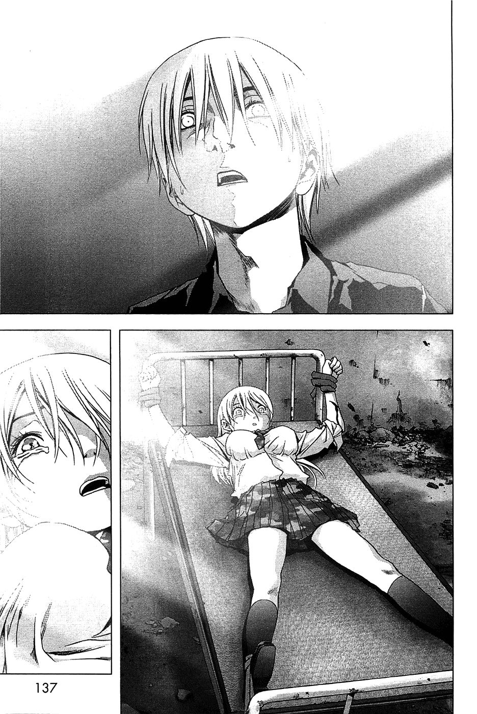 Btooom! Chapter 28 page 22 - Chapter 28: The Extensive Ruins