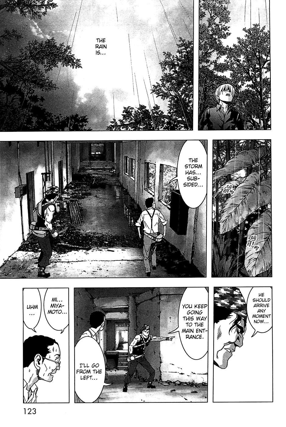 Btooom! Chapter 28 page 8 - Chapter 28: The Extensive Ruins
