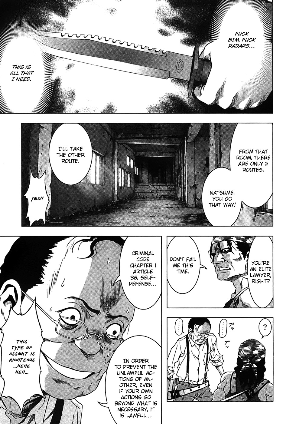 Btooom! Chapter 29 page 10 - Chapter 29: Tremor