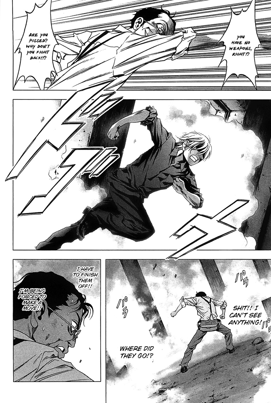 Btooom! Chapter 29 page 13 - Chapter 29: Tremor