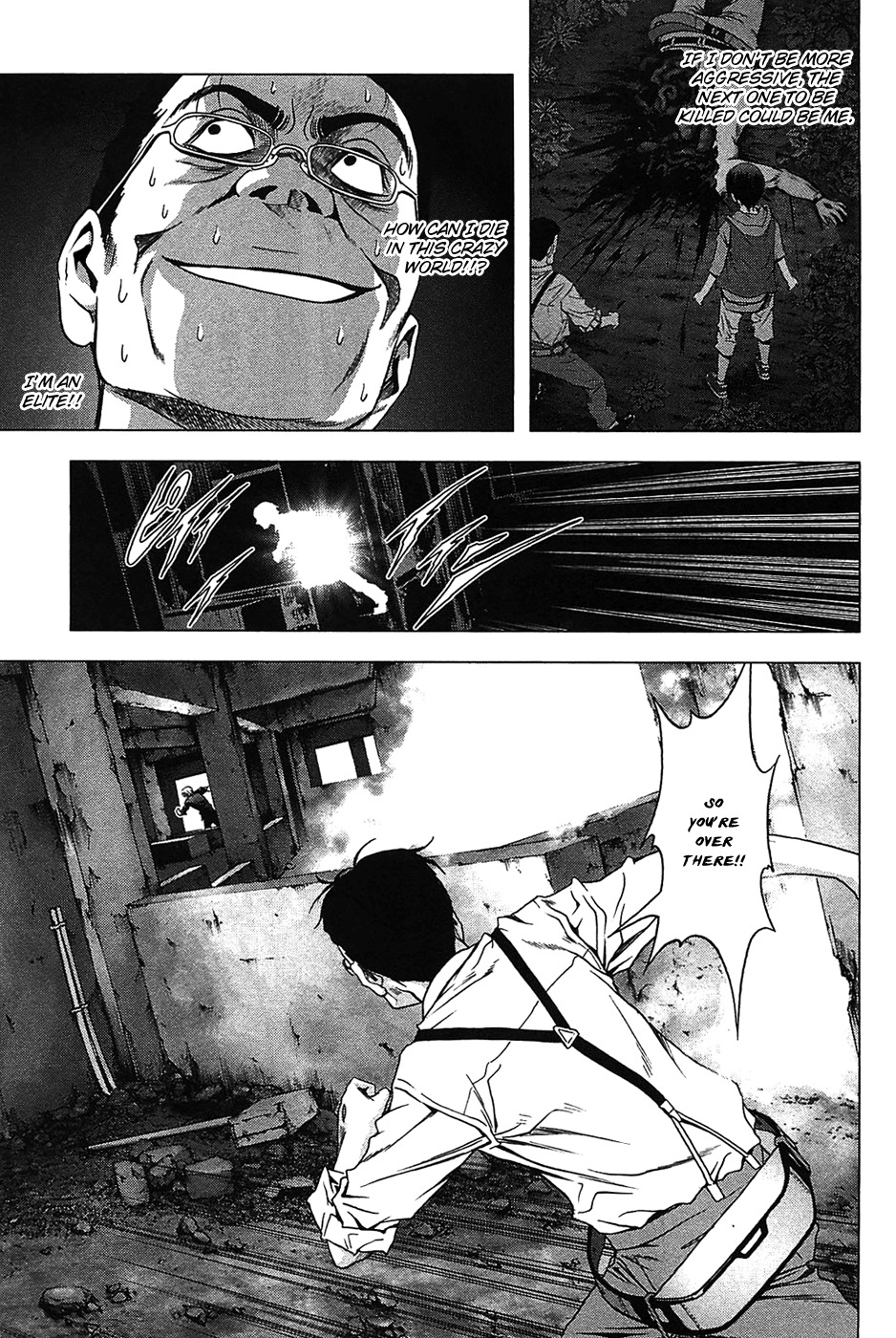 Btooom! Chapter 29 page 14 - Chapter 29: Tremor