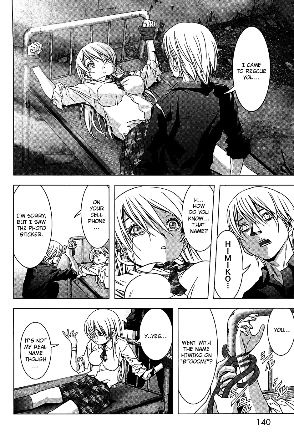 Btooom! Chapter 29 page 3 - Chapter 29: Tremor