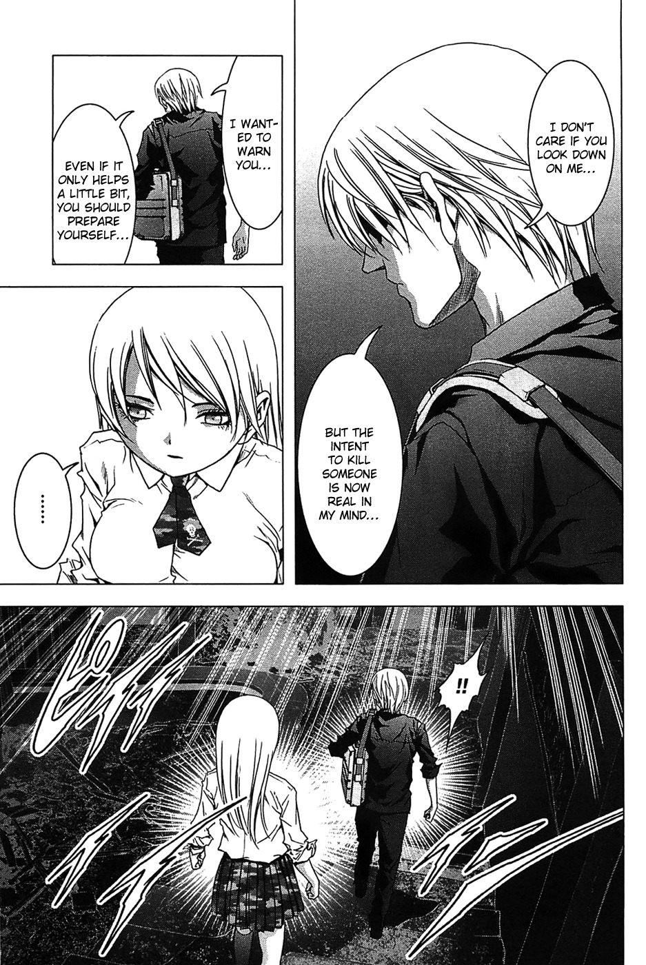 Btooom! Chapter 29 page 8 - Chapter 29: Tremor