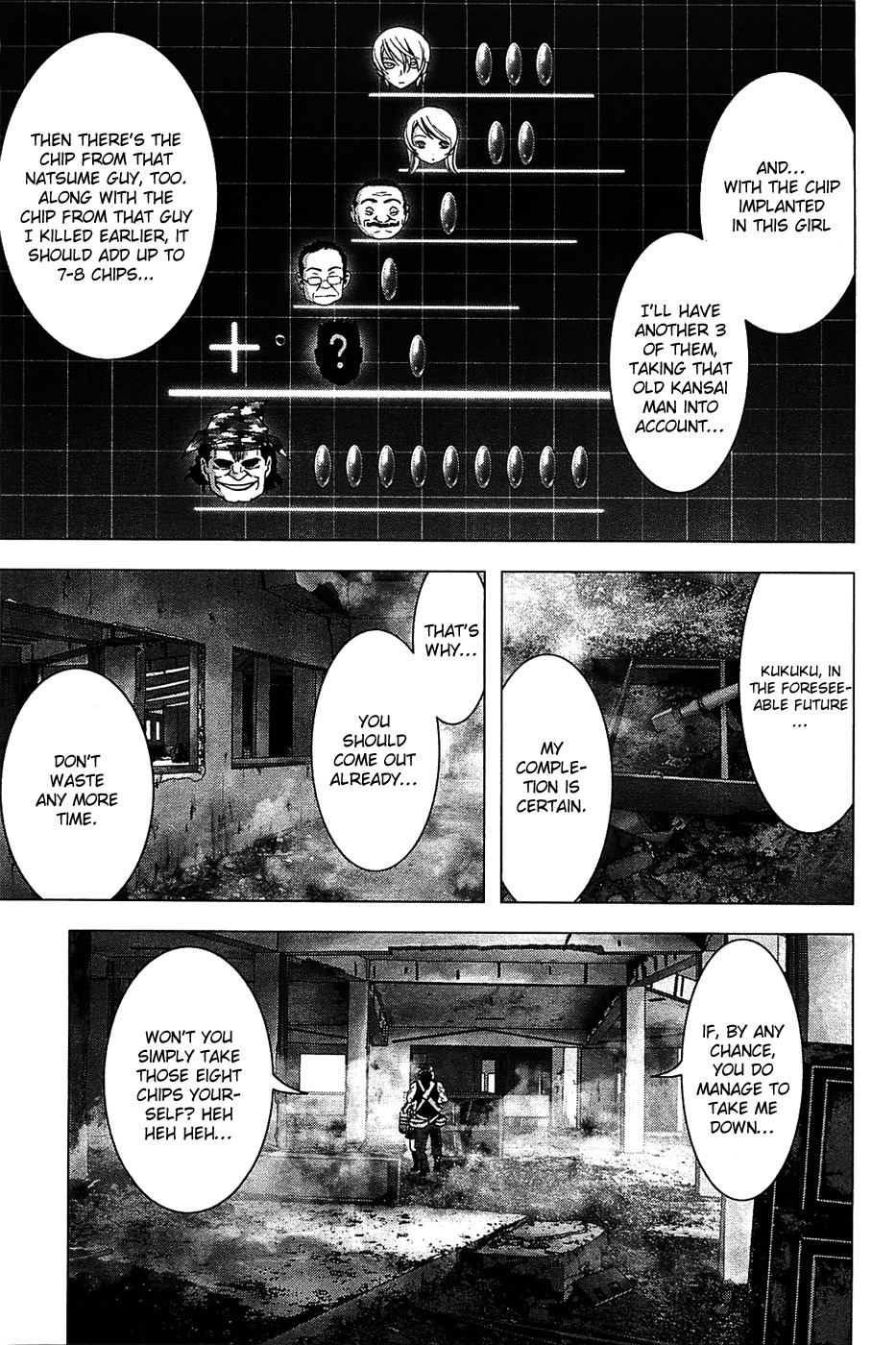 Btooom! Chapter 30 page 6 - Chapter 30: Back From the Dead