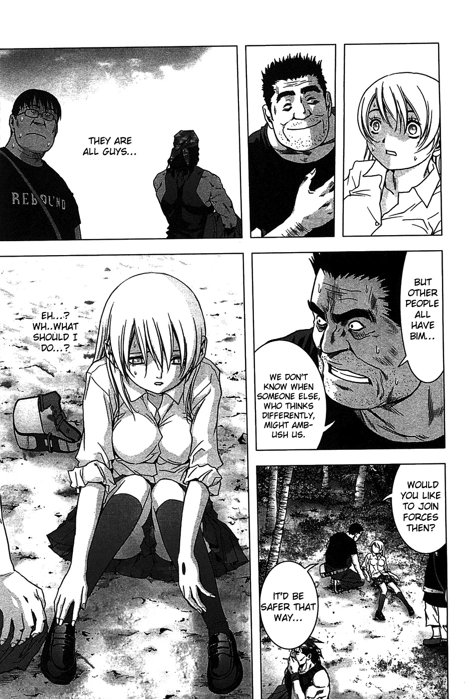 Btooom! Chapter 32 page 13 - Chapter 32: Another Side Episode Himiko 1