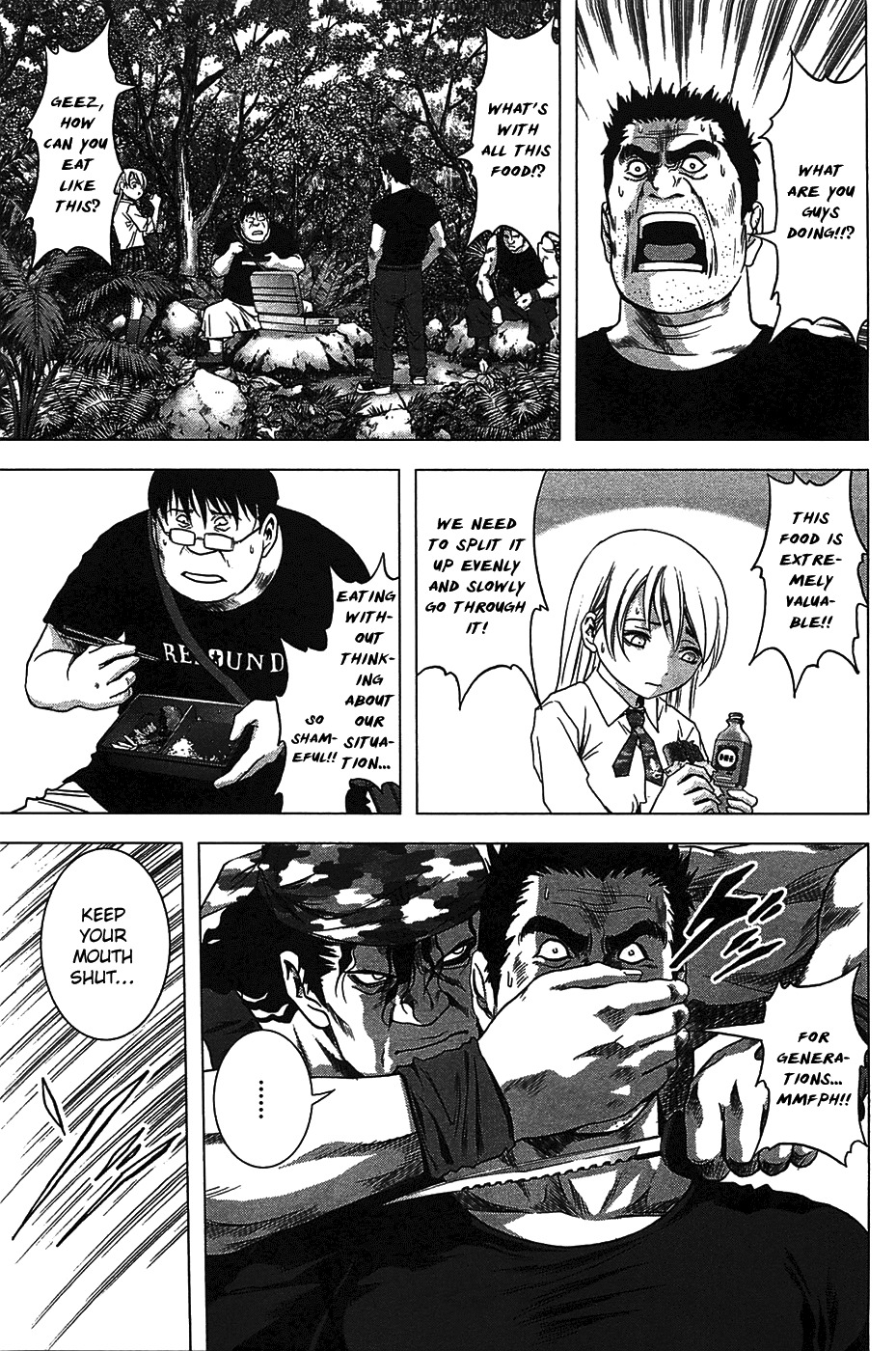 Btooom! Chapter 32 page 25 - Chapter 32: Another Side Episode Himiko 1