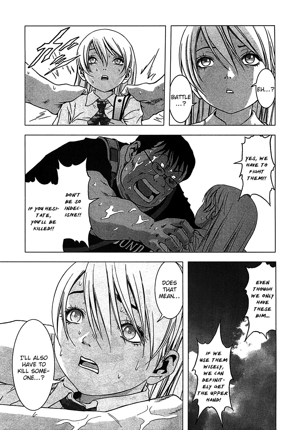 Btooom! Chapter 33 page 22 - Chapter 33: Another Side Episode Himiko 2