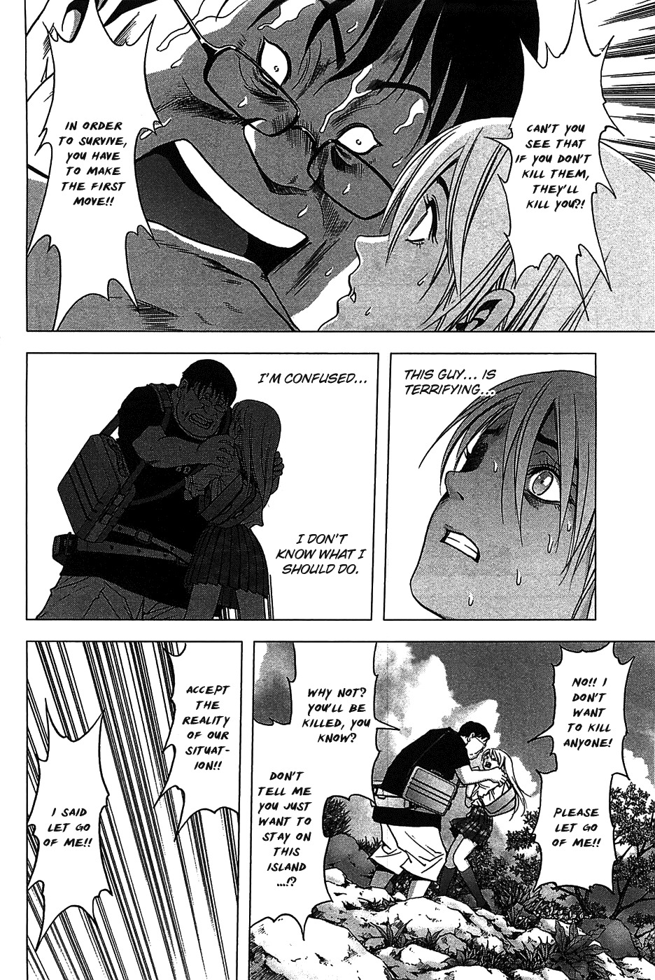 Btooom! Chapter 33 page 23 - Chapter 33: Another Side Episode Himiko 2