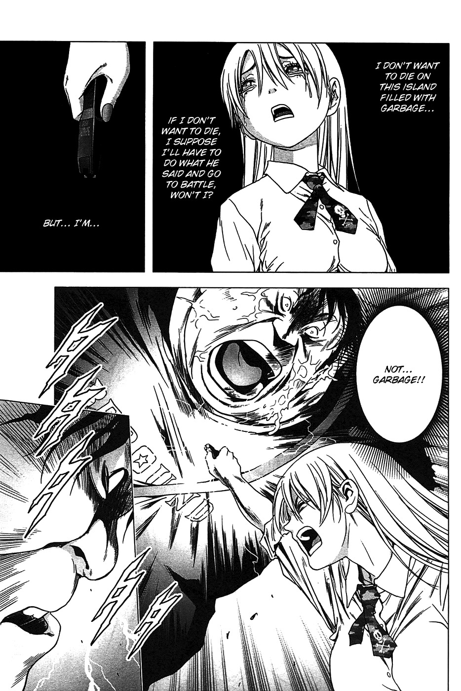 Btooom! Chapter 33 page 28 - Chapter 33: Another Side Episode Himiko 2