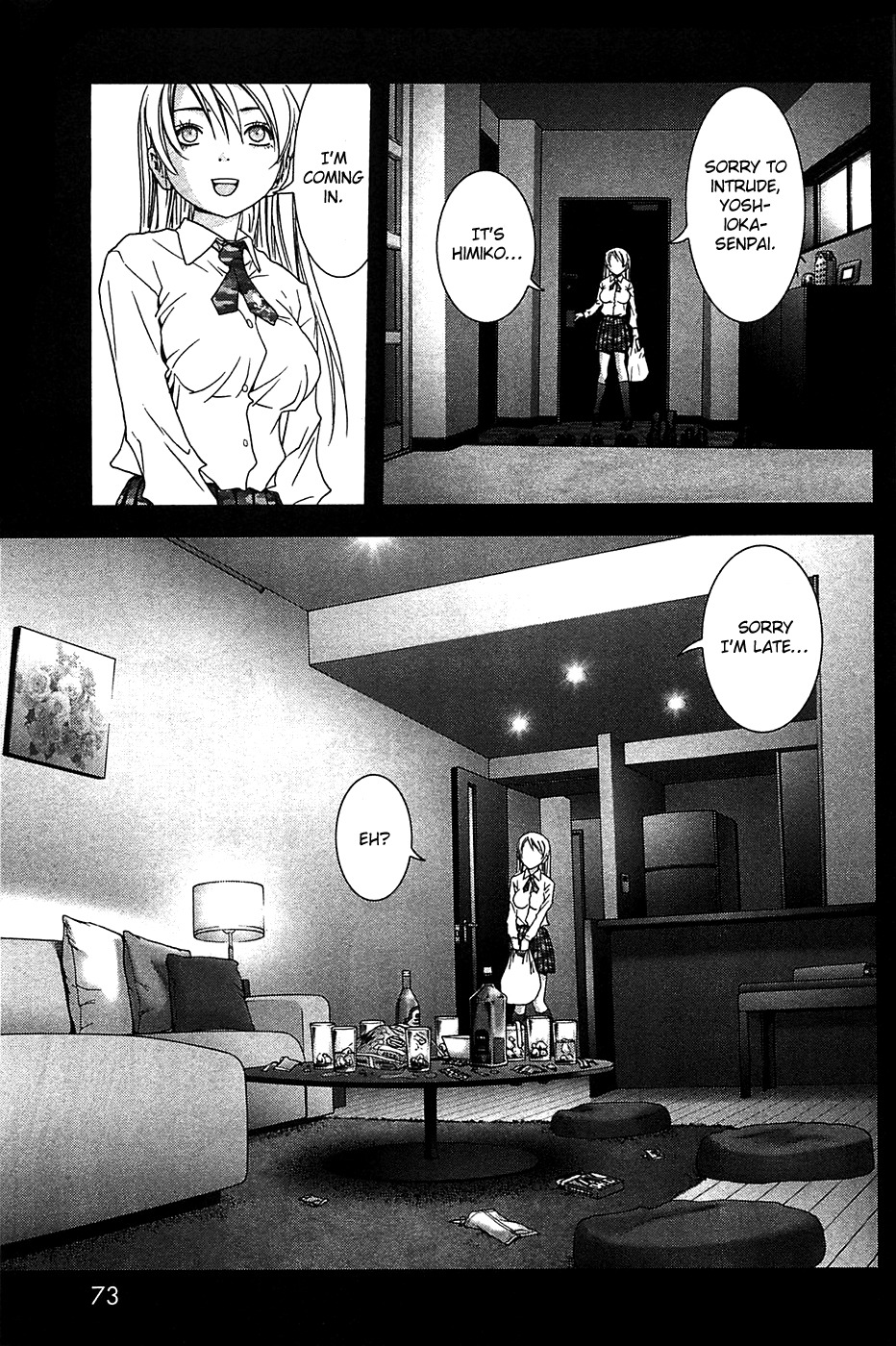 Btooom! Chapter 34 page 8 - Chapter 34: Another Side Episode Himiko 3