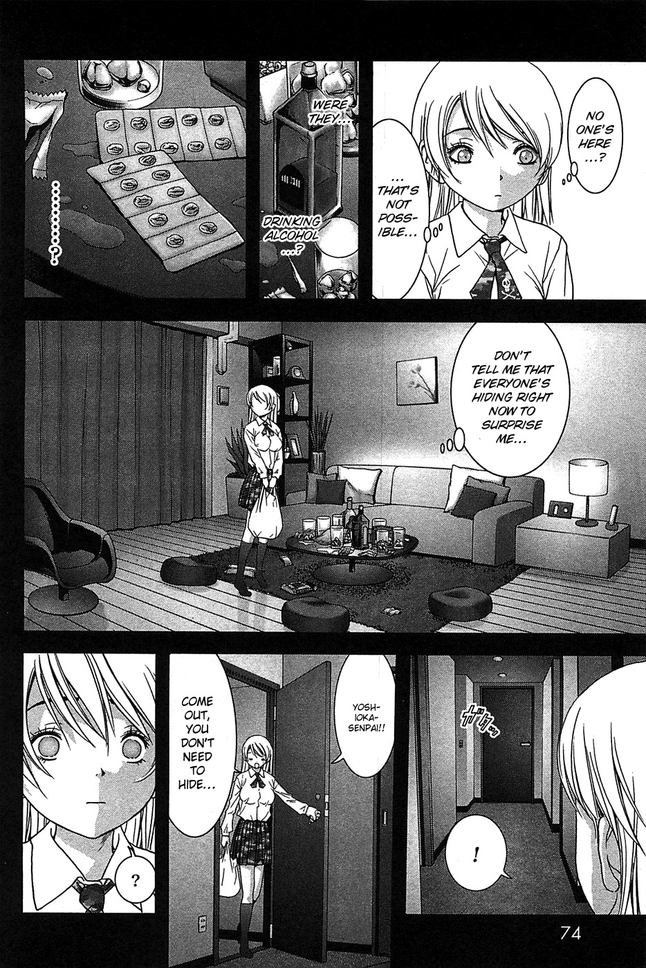 Btooom! Chapter 34 page 9 - Chapter 34: Another Side Episode Himiko 3