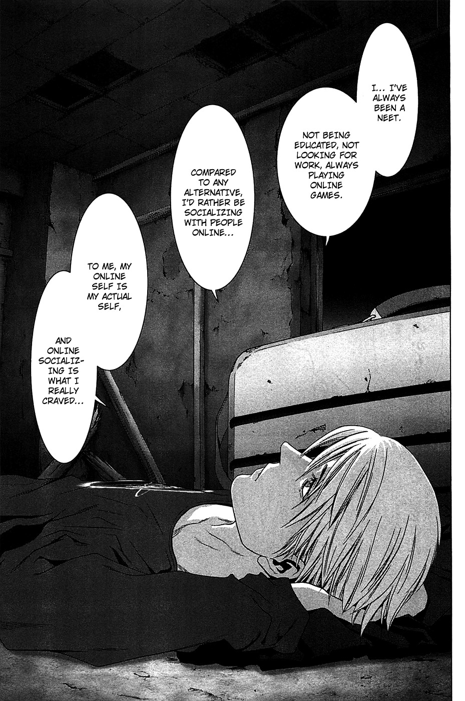 Btooom! Chapter 35 page 35 - Chapter 35: ReStart