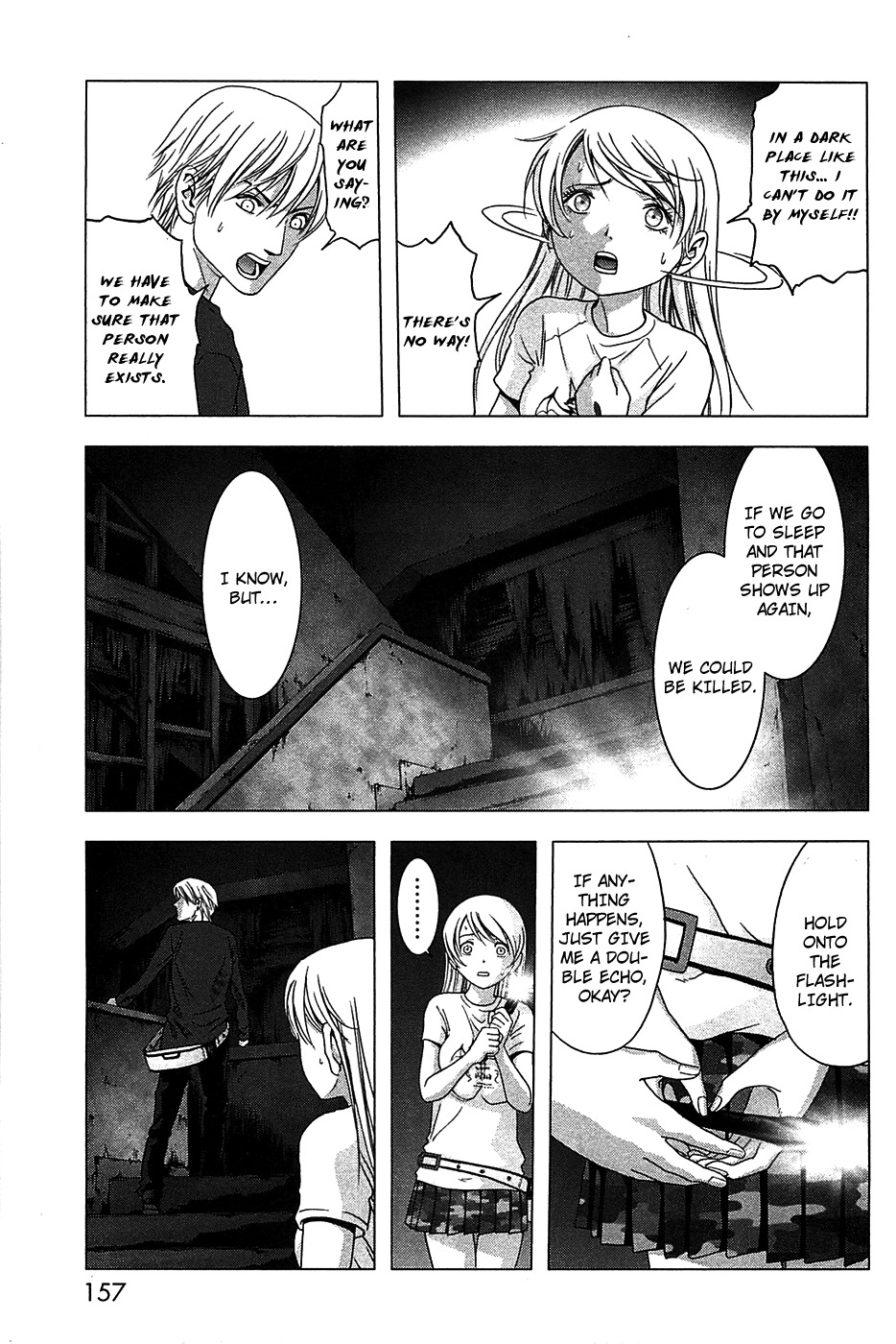 Btooom! Chapter 36 page 10 - Chapter 36: White Specter